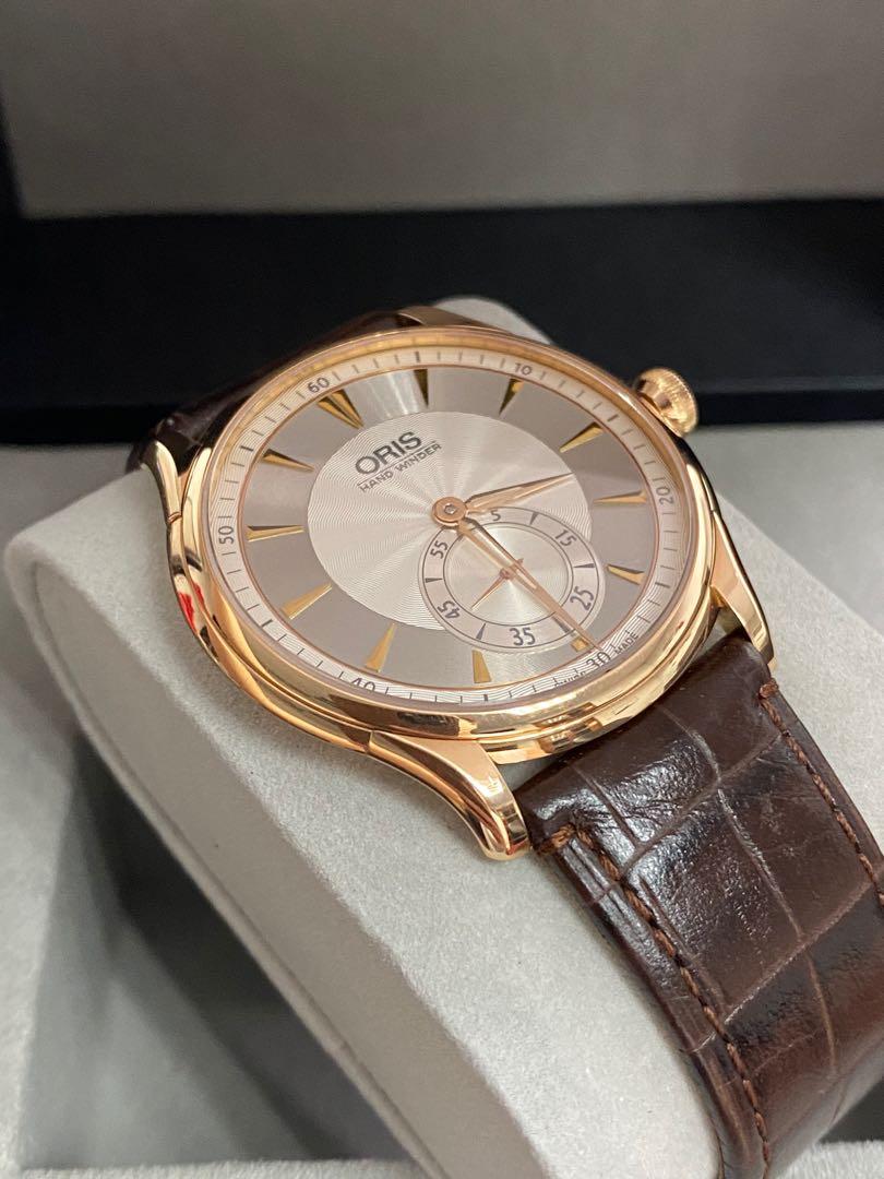 Oris artelier deals hand winding