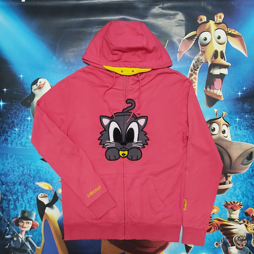 Pancoat Pop Cat Hoodie Sweatshirt Men S Fashion Clothes Tops On Carousell