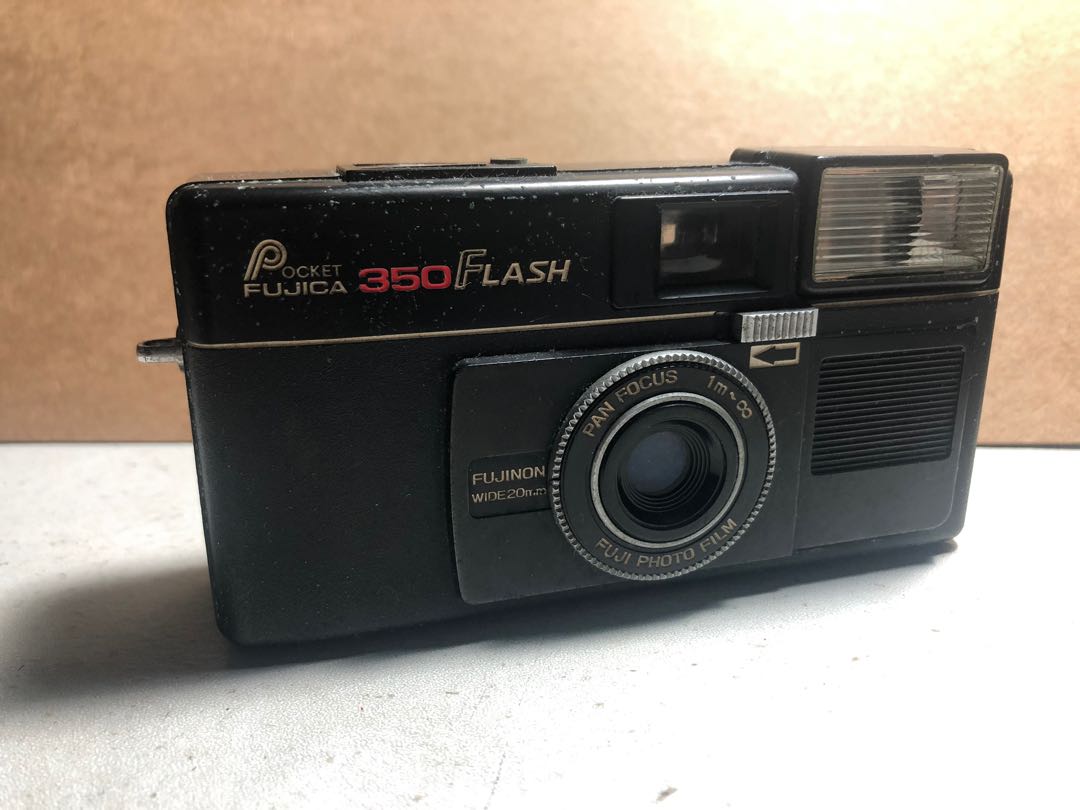 Pocket Fujica 350 Flash 富士110 底片泛焦傻瓜相機, 相機攝影, 相機在