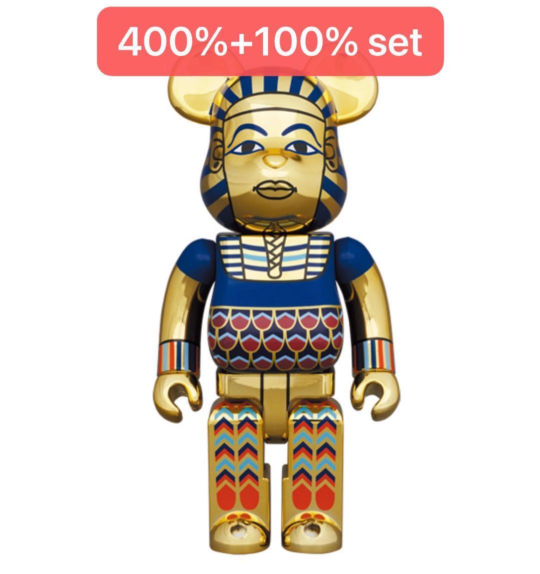 In Stock] BE@RBRICK x Ancient Egypt 400%+100% set bearbrick (Event ...
