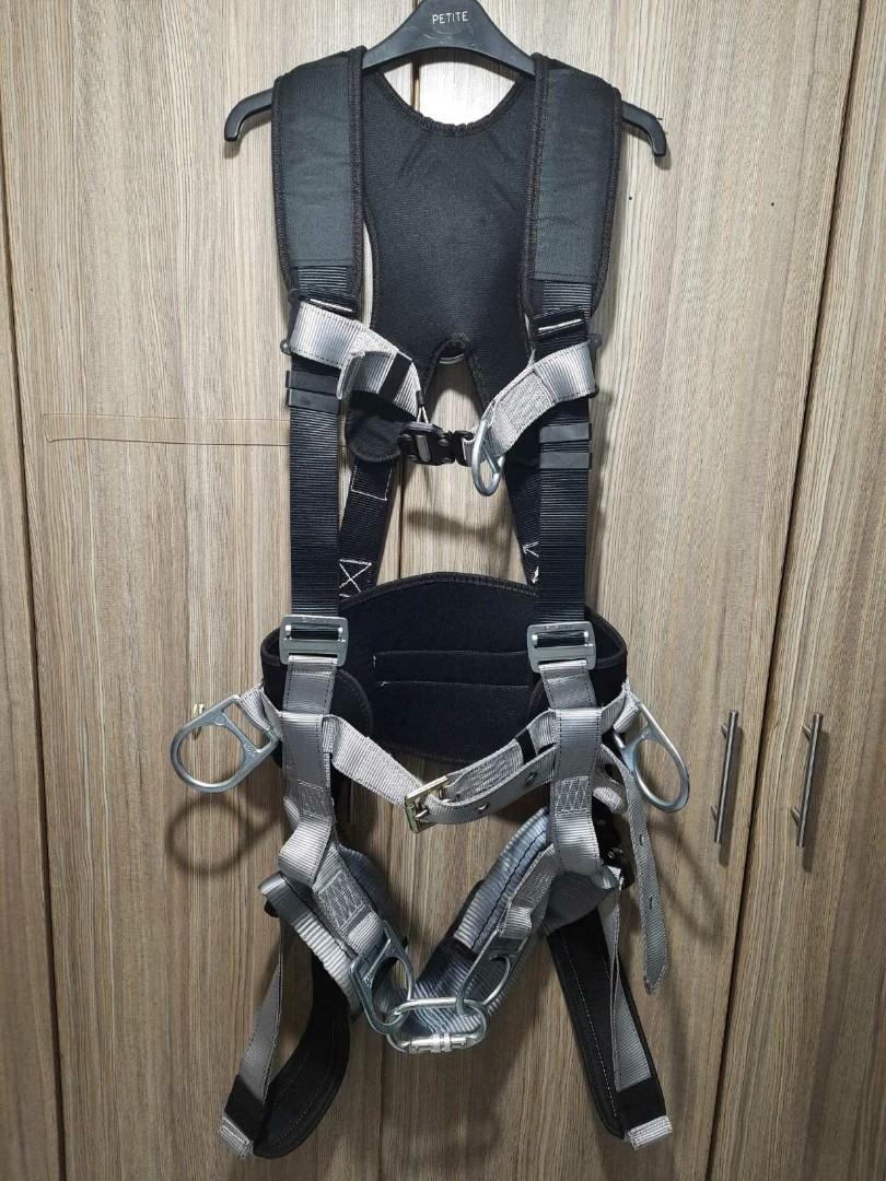 Professional Full Body Harness Zipline Rappelling Tower Mountain