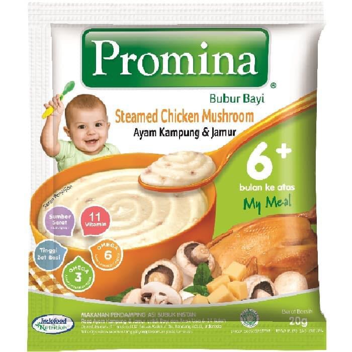 Promina 6 Steamed Chicken Mushroom 20gr Babies Kids Nursing Feeding On Carousell