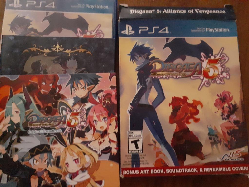 PS4 Disgaea 5 (Launch Edition) (Category: PlayStation) located in Quezon City. Submitted by overlord_jt56 (Listing ID 1082073939, Image 3). Description: Sellin PS4 Game: Disgaea 5 Launch Edition 2nd hand Good-Very good condition Complete (soundtrack, box, game, artwork) RFS: Need Cash Meetup: Stellar Place, Visayas Avenue (Weekdays- Tue and Thur) Can be shipped (grab or lalamove)- buyer should arrange shipment and shoulder the delivery expense. (