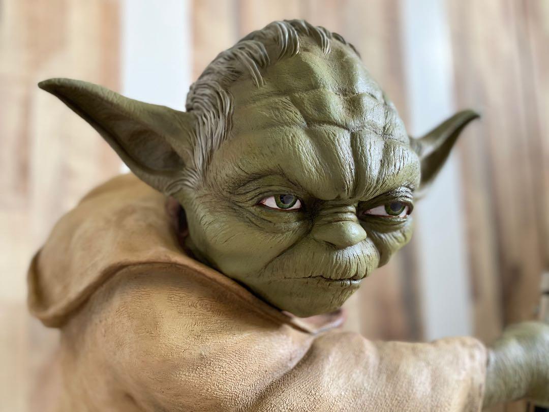 RARE GRAIL PEPSI EPISODE 3 YODA LIFE SIZE STATUE SCULPTED. Star Wars