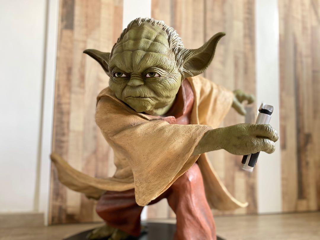 RARE GRAIL PEPSI EPISODE 3 YODA LIFE SIZE STATUE SCULPTED. Star Wars
