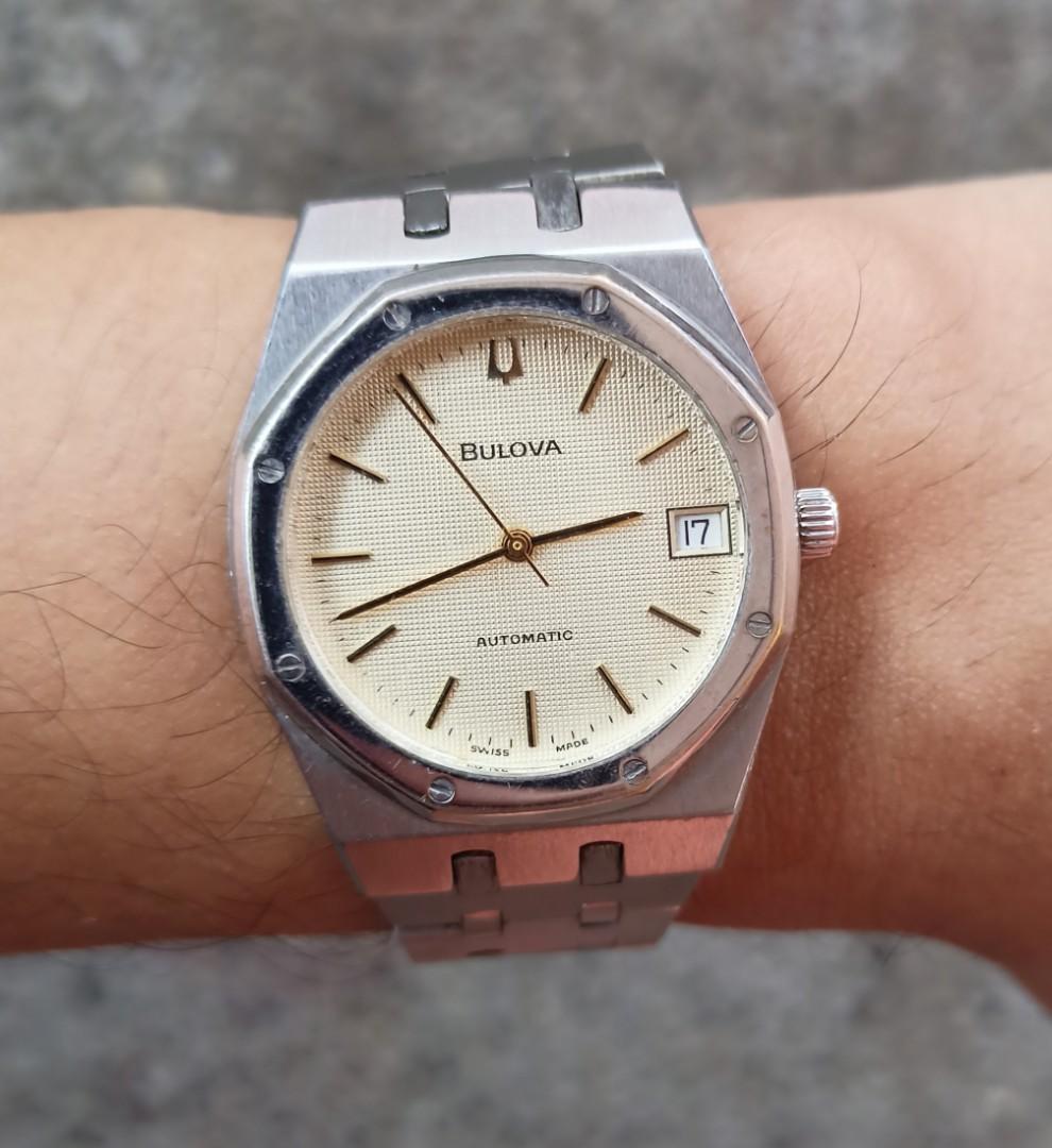Rare hard to find Bulova royal oak audemars piguet