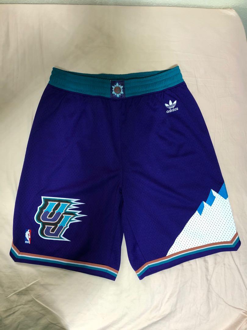 Utah jazz throwback discount shorts