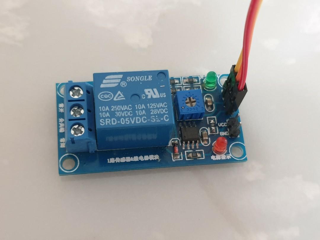 Relay module with IR sensor, Furniture & Home Living, Security & Locks ...