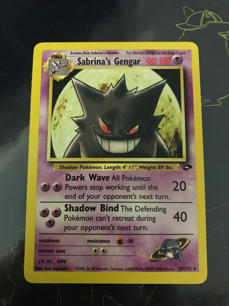 Sabrina's Gengar - Gym Challenge - Pokemon