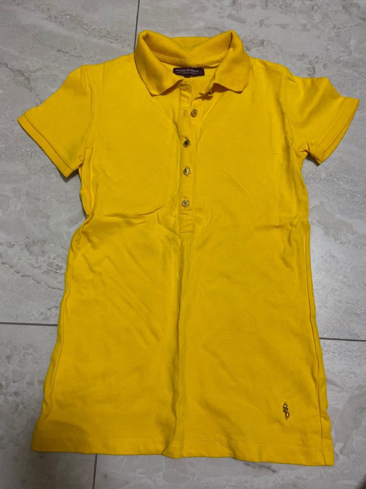Sacoor brothers yellow polo in Yellow, Women's Fashion, Tops, Other ...