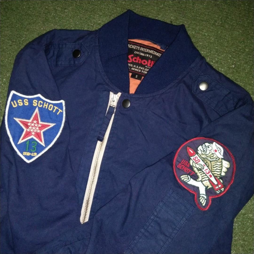 schott air force 1 bomber jacket