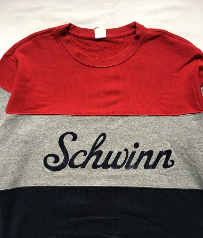 Schwinn Uniqlo Pullover Crewneck (Category: Hoodies) located in Quezon City. Submitted by closingoutsale (Listing ID 1082208453, Image 2). Description: Item: Schwinn Uniqlo Pullover Crewneck Price: 400php only Size: M on tag Condition: Excellent Issues: slide fade on flock print Super nice! One of my favorites. Need to unload stuff. Shipping at your expense #available #forsale.