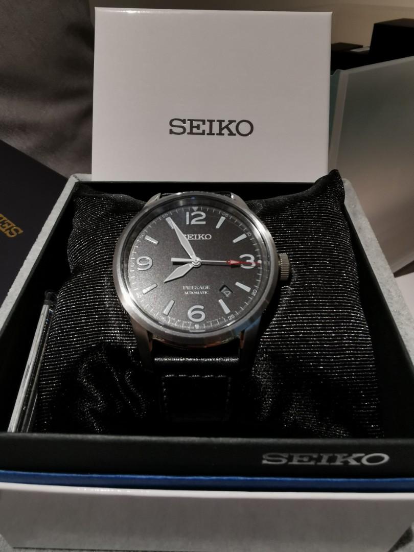 Seiko Presage Automatic Black Strap SRPB67J1 Men s Fashion