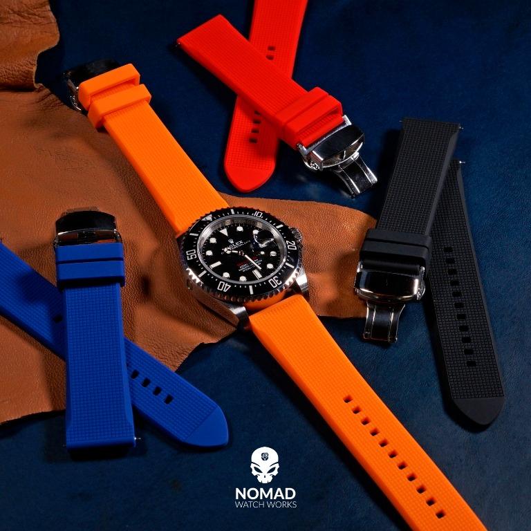 Deployant rubber strap shop