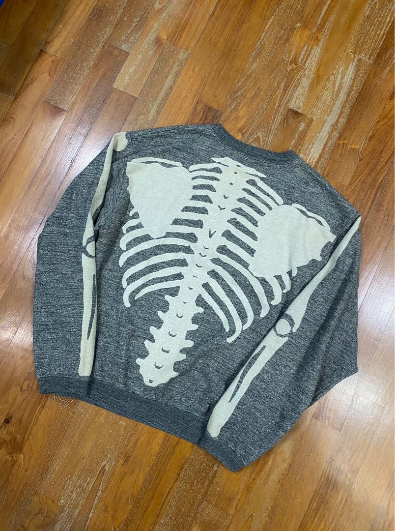 Size 3 KAPITAL Skeleton Sweatshirt Men s Fashion Tops Sets