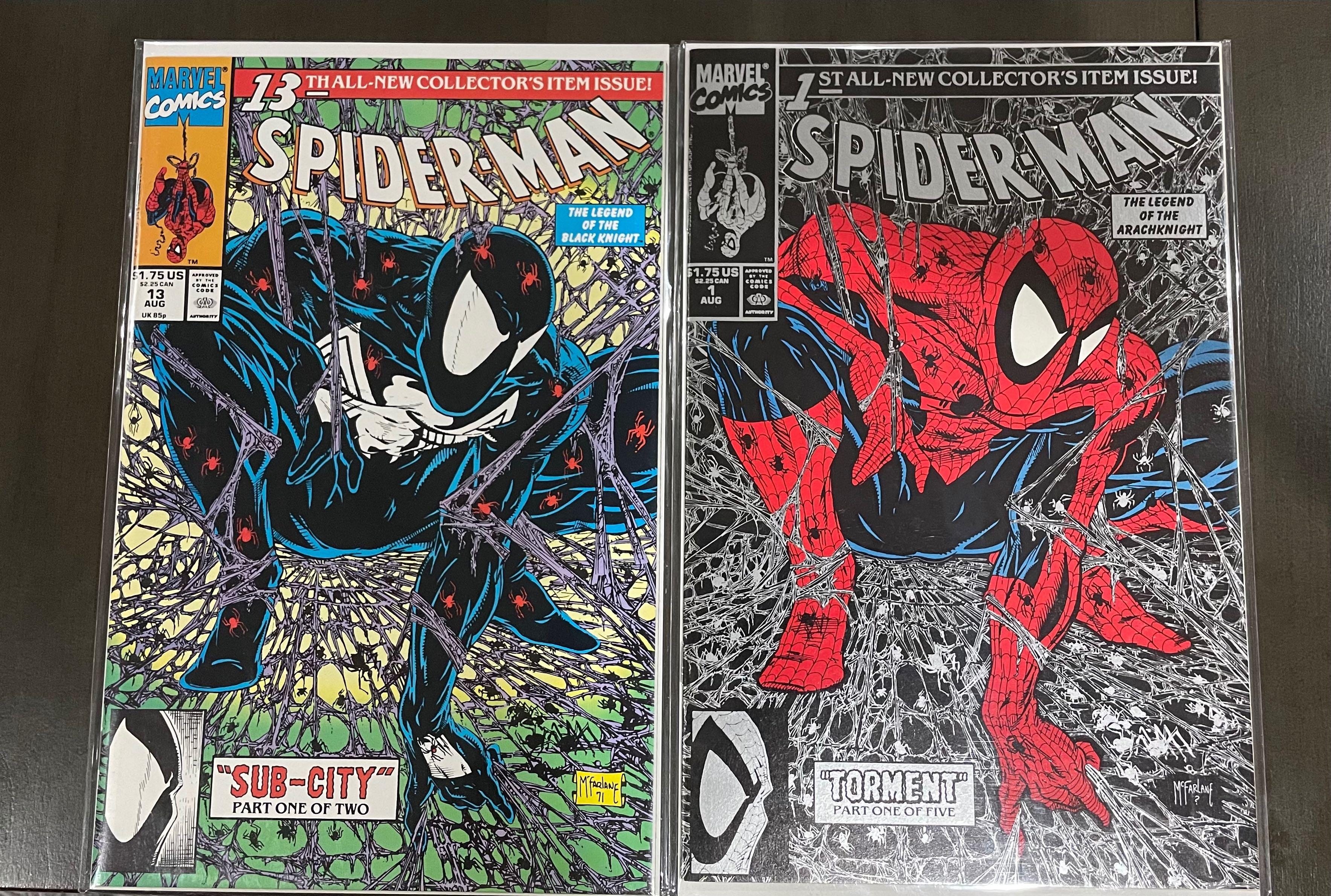 Spider-man # 1 Todd Mcfarlane, Hobbies & Toys, Books & Magazines, Comics &  Manga on Carousell