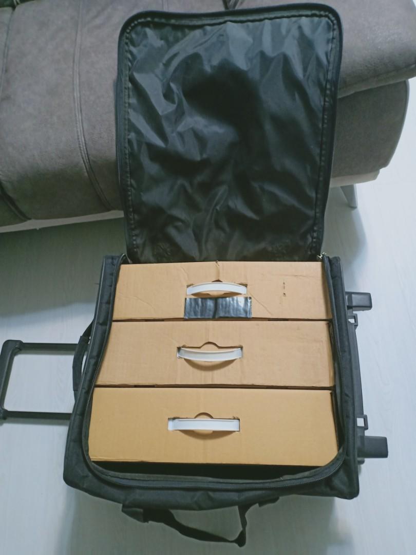 Jack 29cm Merbau Round Pot Trolley - Australia