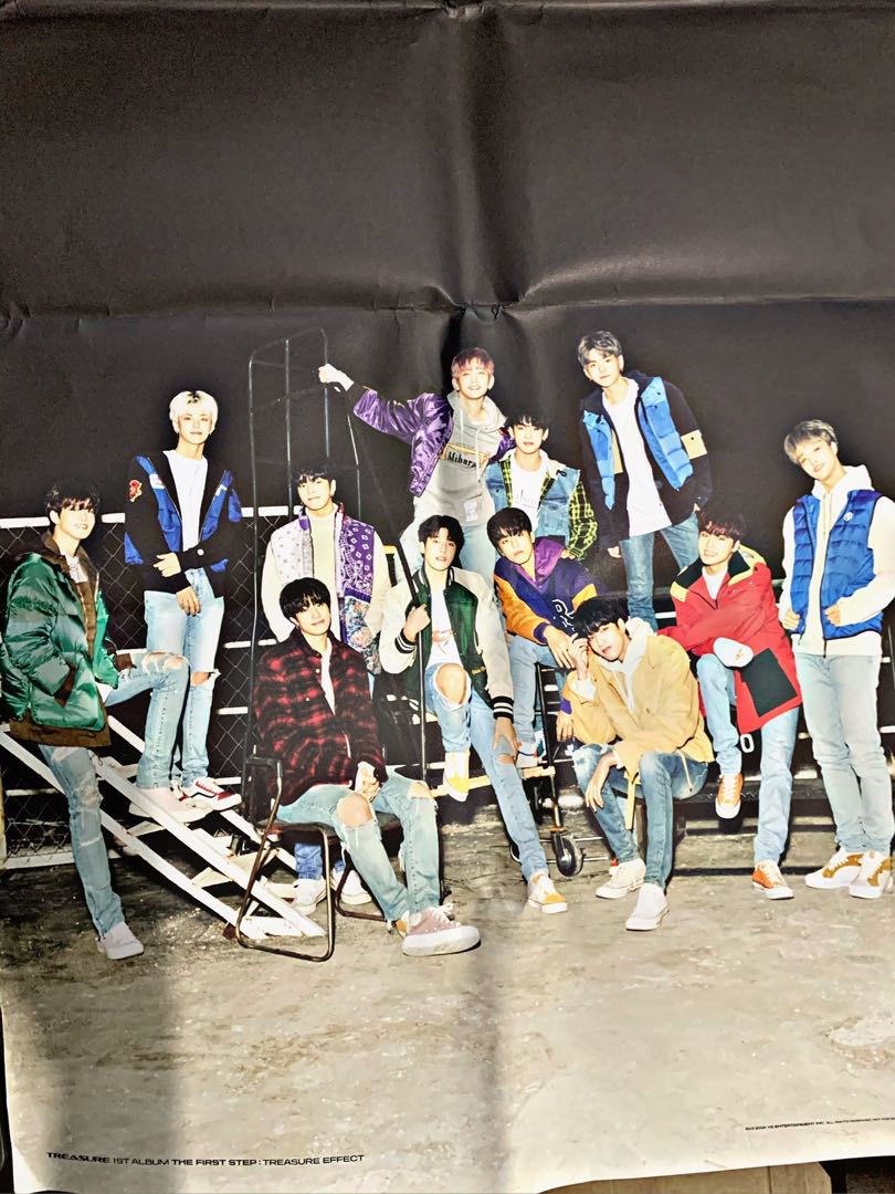Treasure Ikon Winner Folded Posters Hobbies Toys Memorabilia Collectibles K Wave On Carousell