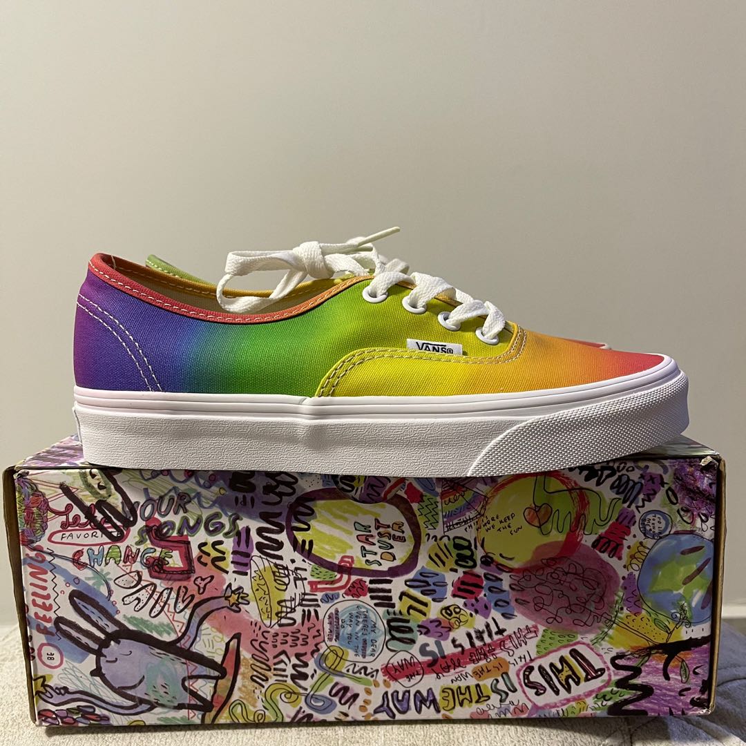Vans dallas discount clayton rainbow
