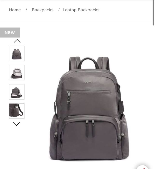 Tumi carson backpack leather store