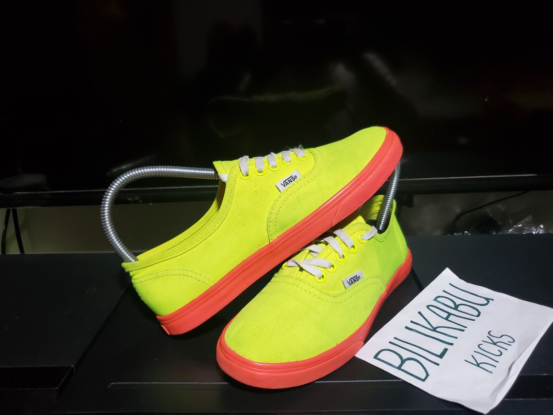 vans authentic neon