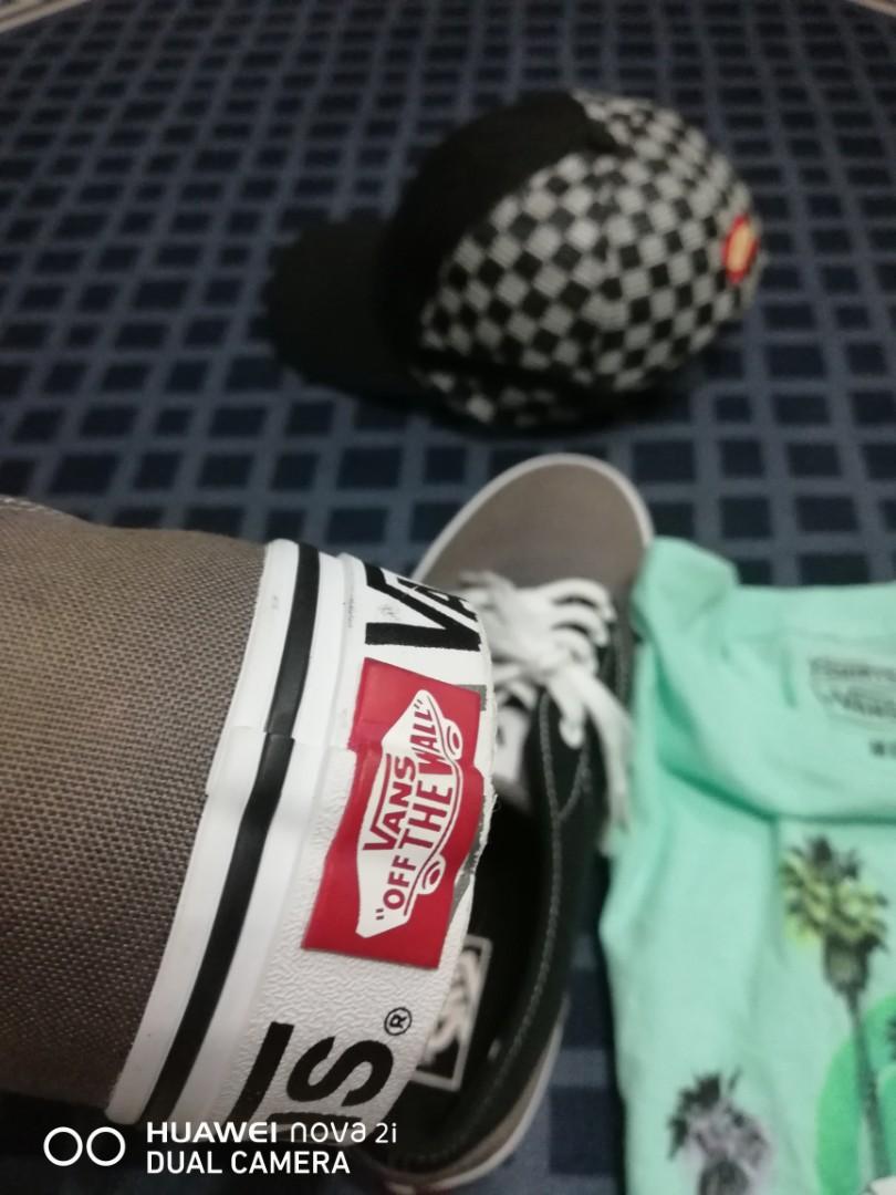 Vans cap kasut 10uk condt raya tshirt sz m condt raya