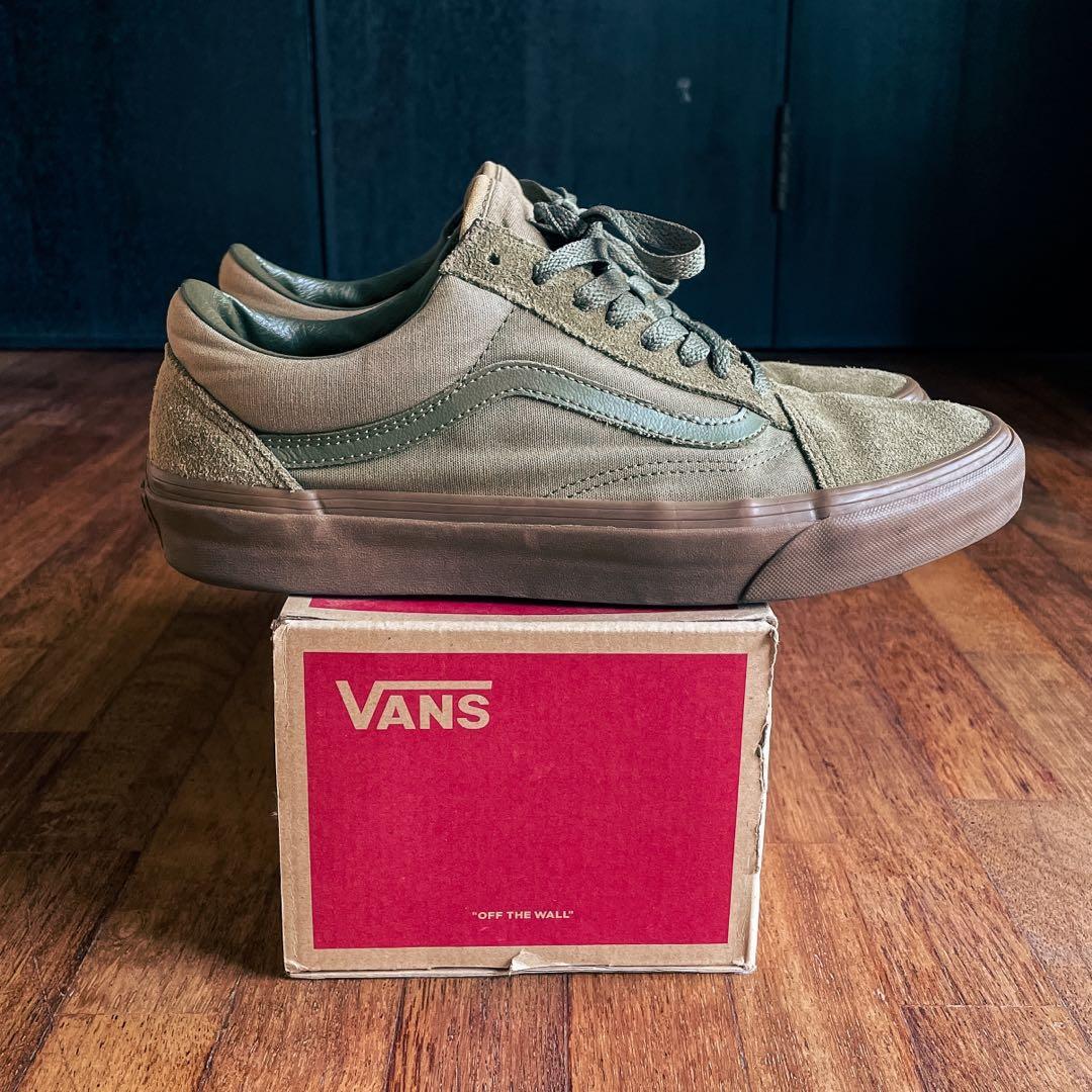 Vans old skool deals winter moss gum