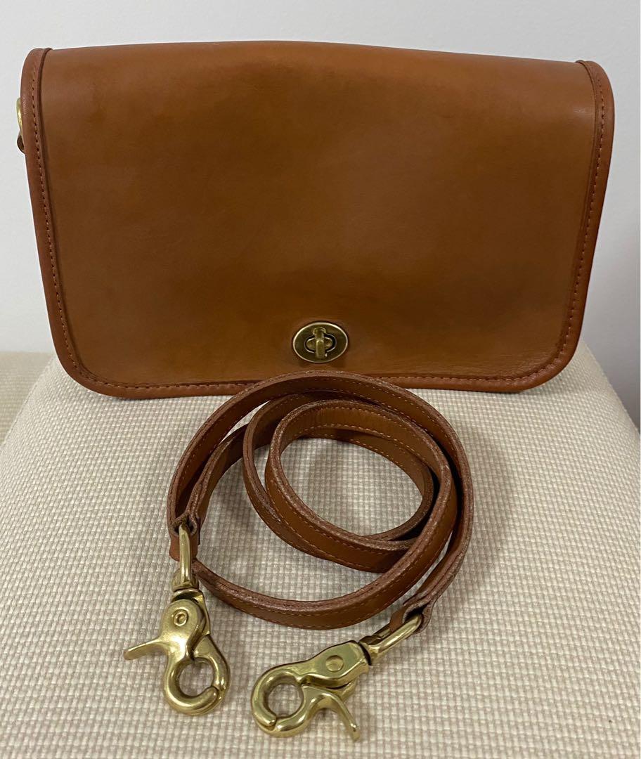 Vintage Coach Pocket Purse in British Tan Luxury Bags Wallets on Carousell