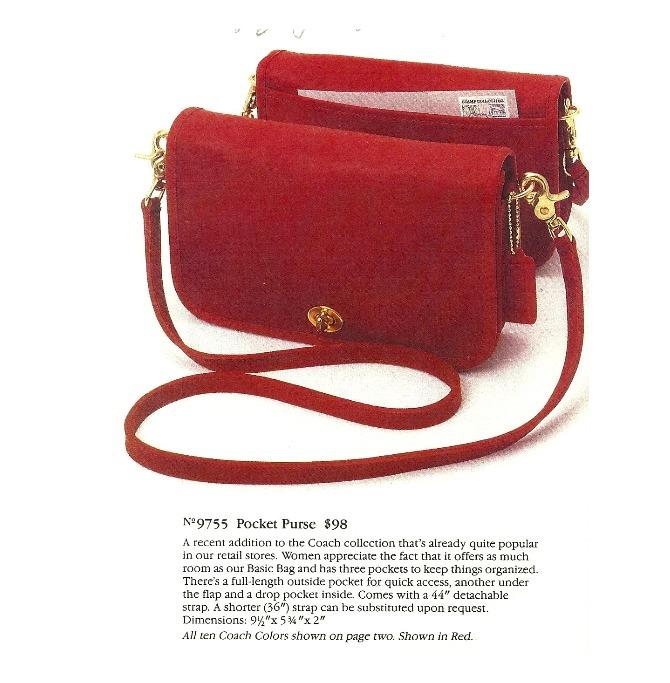 Vintage Coach Pocket Purse in British Tan Luxury Bags Wallets on Carousell