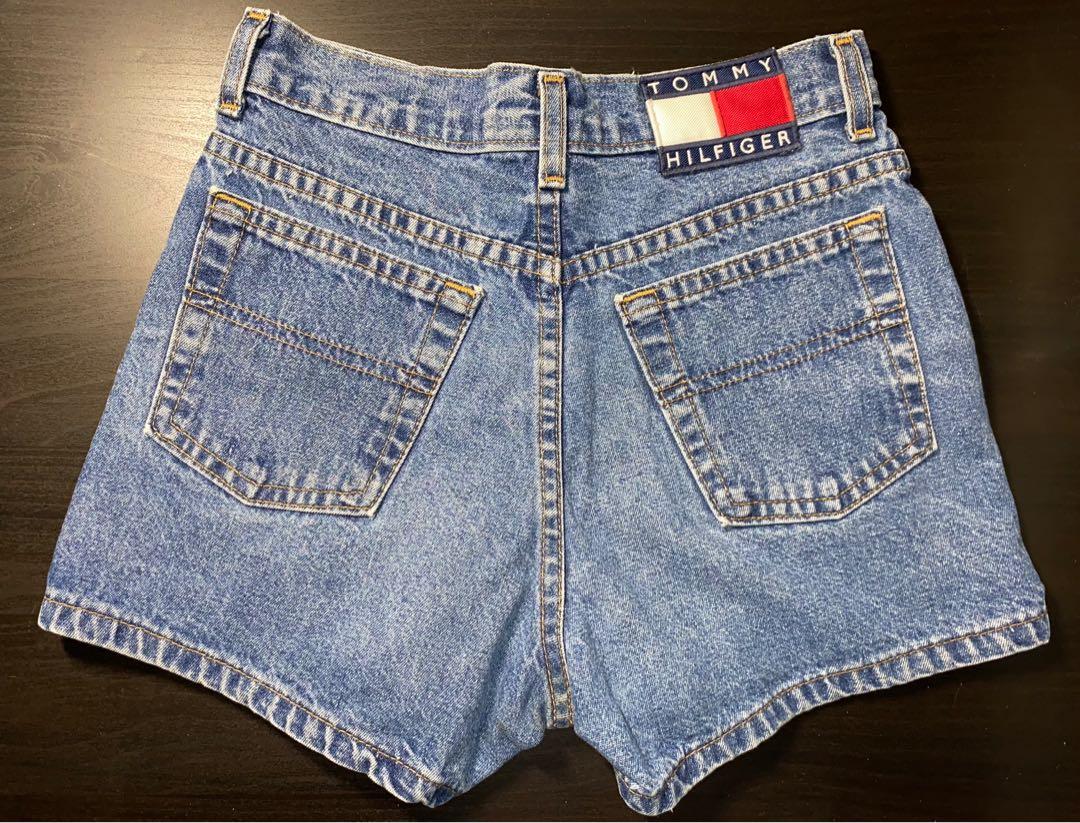 Tommy hilfiger jean shorts vintage 2025