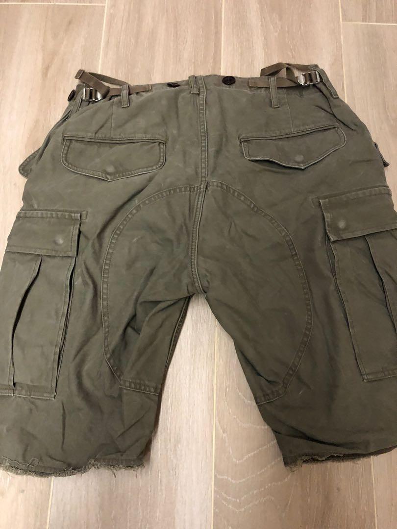 visvim 19ss eiger sanction shorts khaki, 男裝, 褲＆半截裙, 長褲