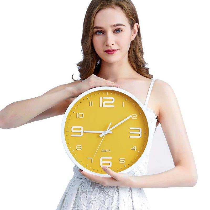 Wall Clock Design, Furniture & Home Living, Home Decor, Clocks on Carousell