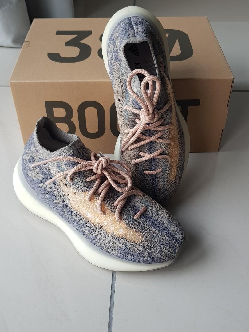 yeezy 380 on feet mist