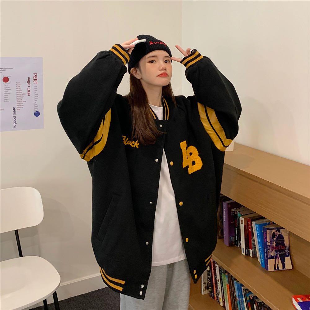 1202 3 COLOURS jersey oversized jacket jock outerwear button up