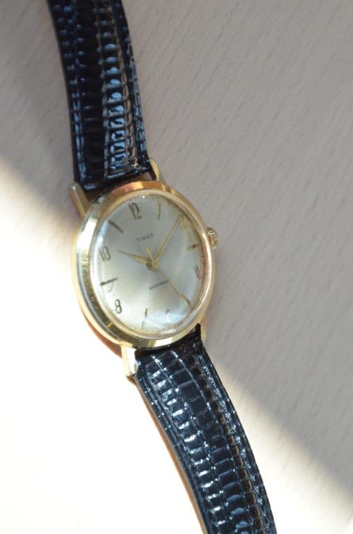 1970s Timex Marlin Gold Handwinding Men s Fashion Watches
