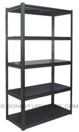 5 tier steel storage rack (black) (Category: Storage Boxes & Baskets) located in Antipolo. Submitted by uncovidspace (Listing ID 1082357186, Image 1). Description: .