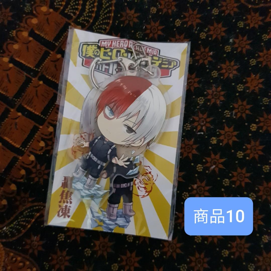 我的英雄學院轟焦凍同人壓克力鑰匙圈 玩具 其他玩具在旋轉拍賣