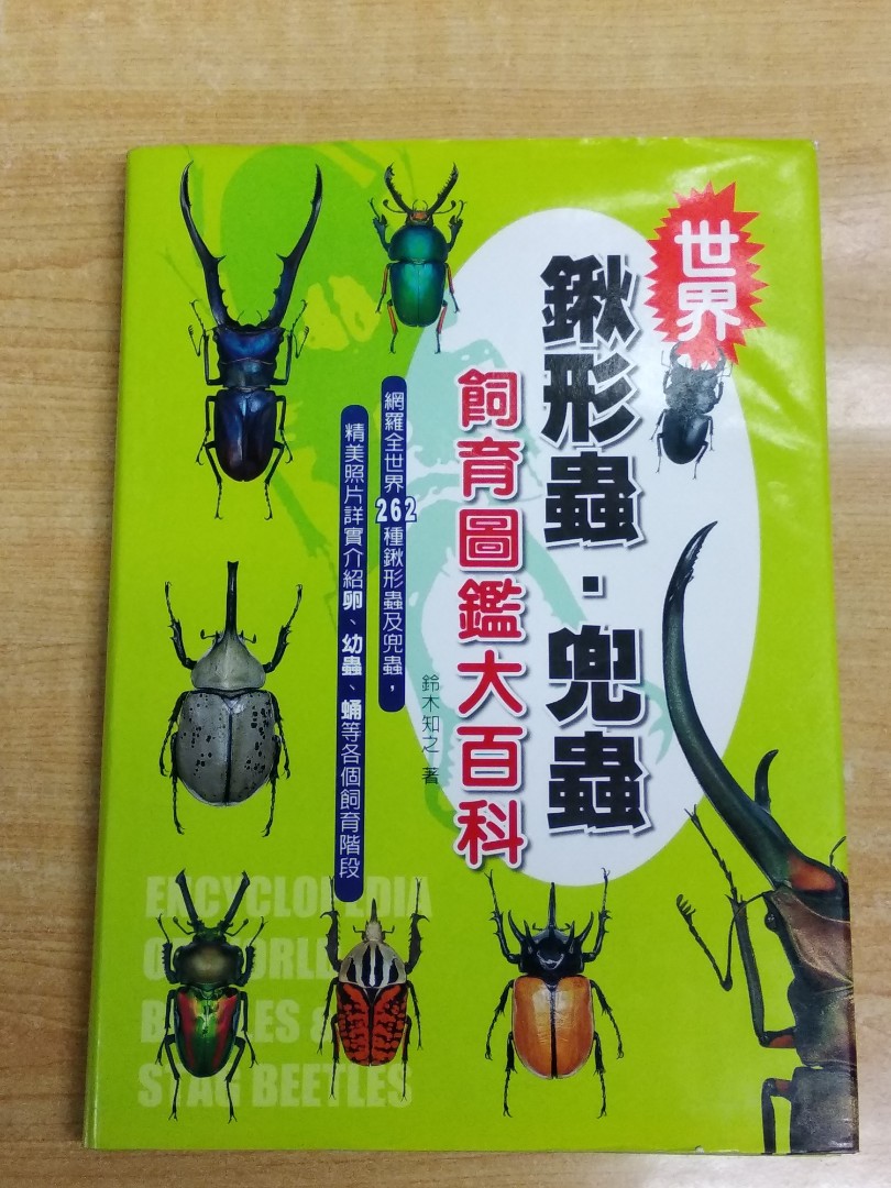 世界鍬形蟲 兜蟲飼育圖鑑大百科 書本 文具 雜誌及其他 Carousell