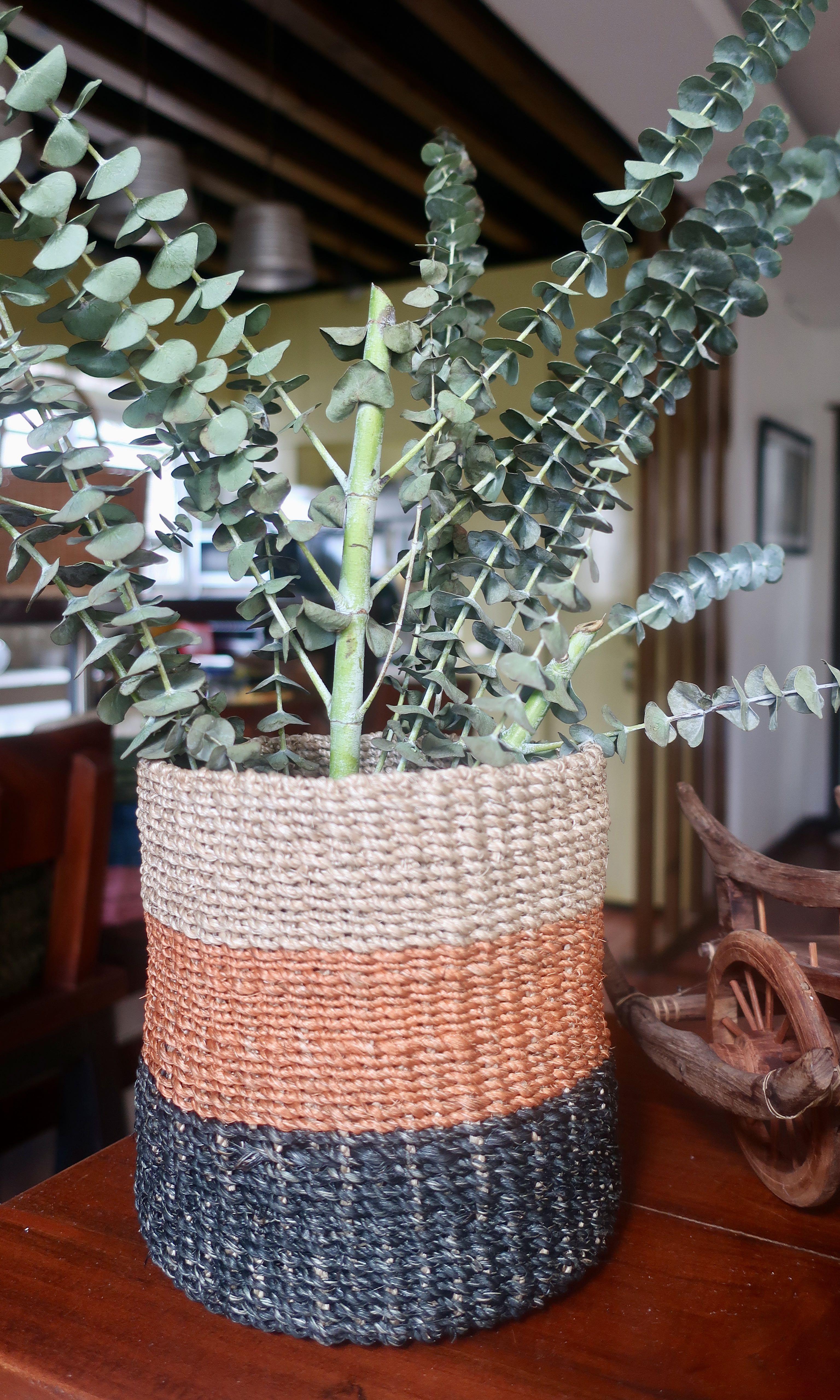 Abaca baskets (Category: Storage Boxes & Baskets) located in Pasig City. Submitted by theorchidgirl (Listing ID 1082227870, Image 2). Description: Abaca baskets good as planters or organizers Very nice colors .