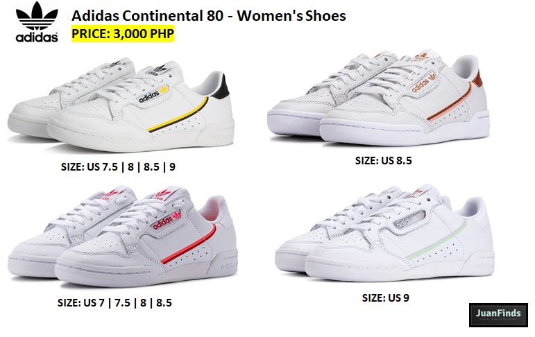 ADIDAS CONTINENTAL 80 SHOES FOR WOMEN RAMADAN SALE