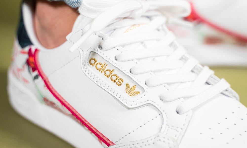 Adidas cheap continental floral