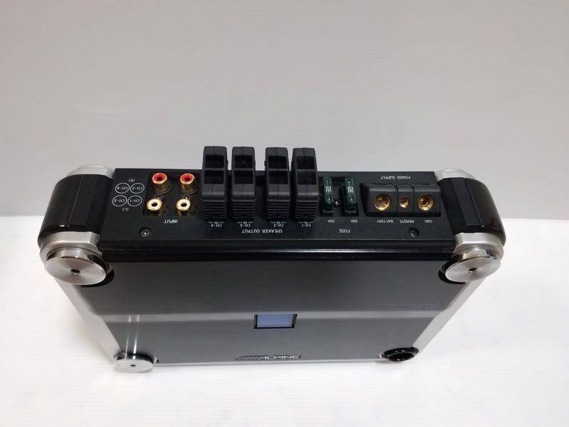 Alpine PDX4100, 4channel power amplifier, car radio and audio system