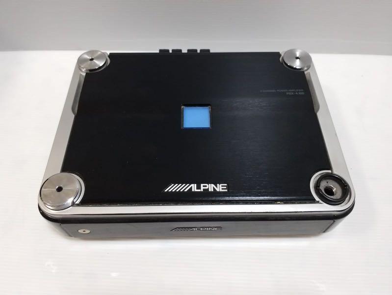 Alpine PDX4100, 4channel power amplifier, car radio and audio system