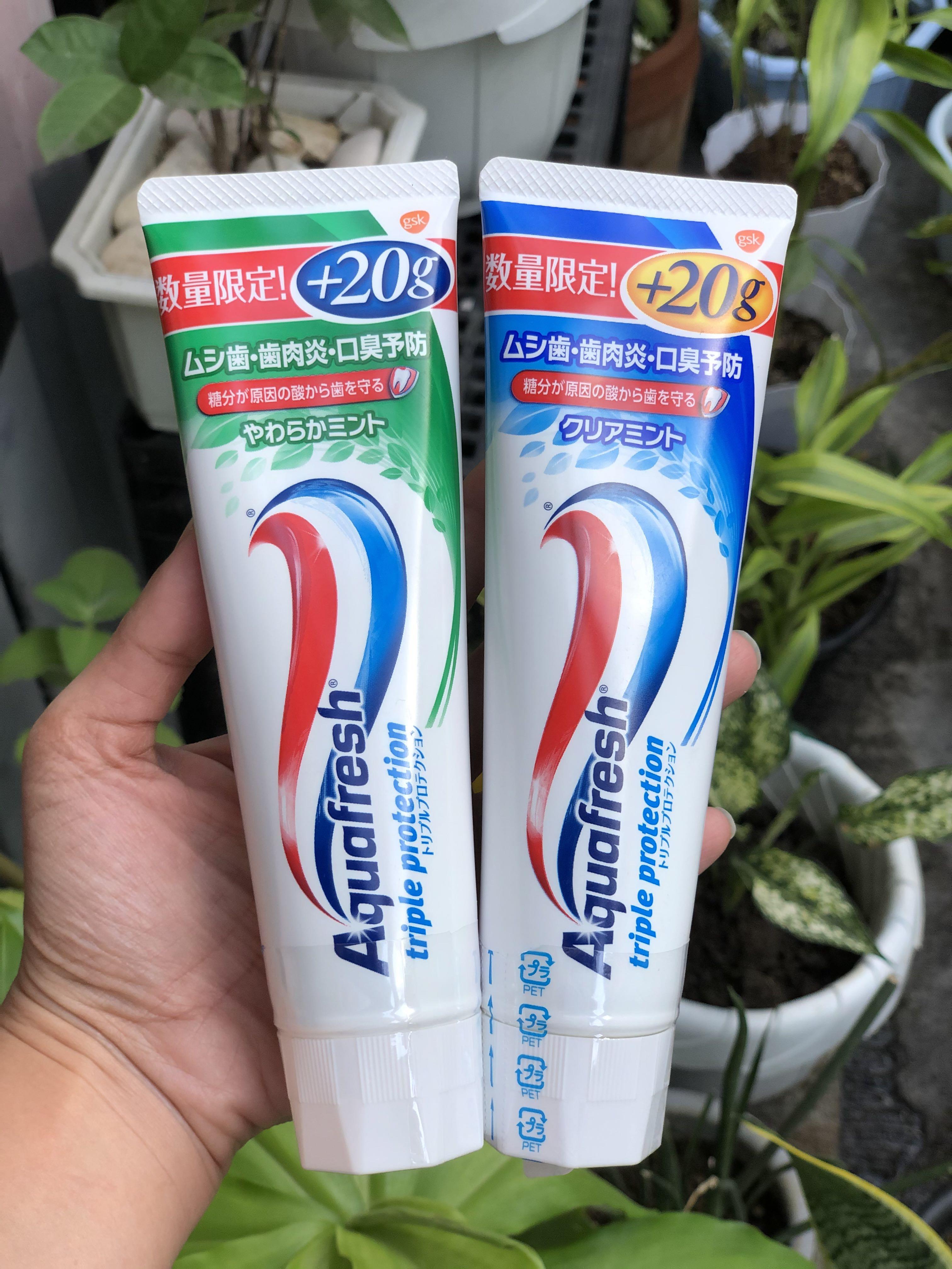 AQUAFRESH TOOTHPASTE JAPAN, Beauty & Personal Care, Oral Care on Carousell