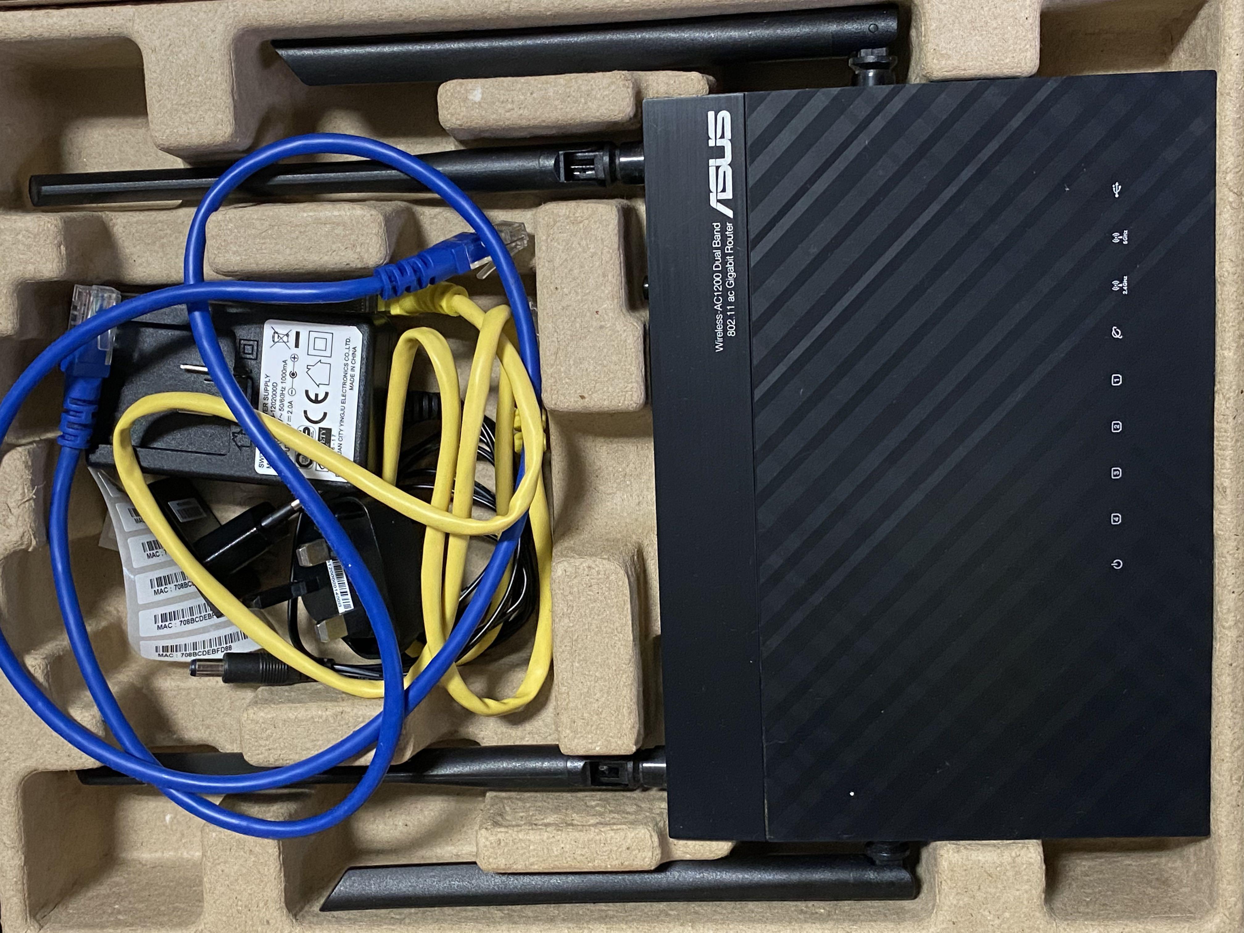 Asus Wifi Router, Computers & Tech, Parts & Accessories, Networking on