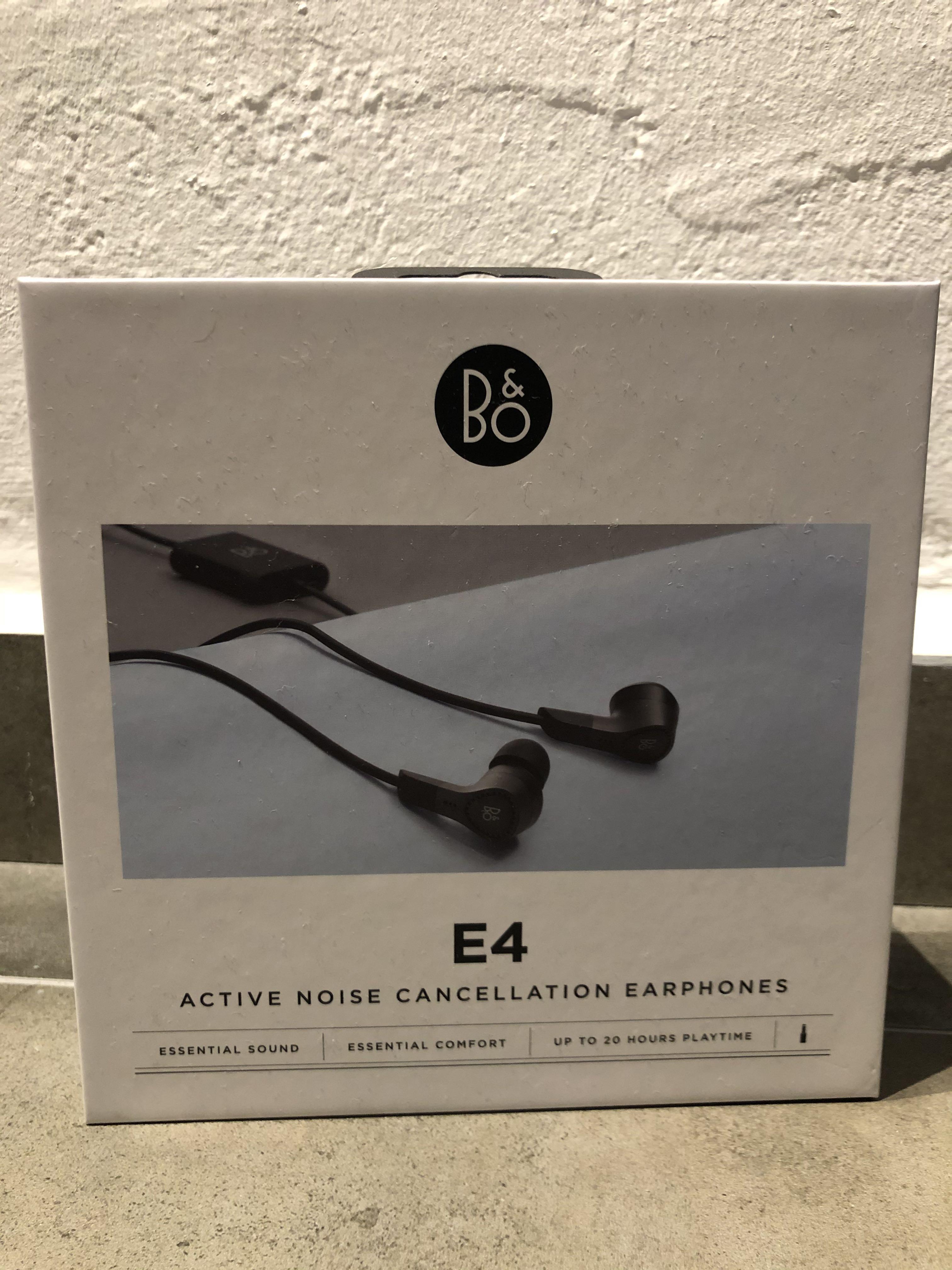 Bang Olufsen B O E4 Noise Cancelling Headphone Audio