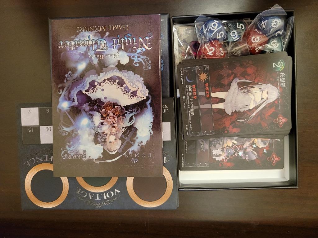 Blade Rondo 劍之輪舞曲 Night Theater 玩具 遊戲類 Board Games Cards Carousell