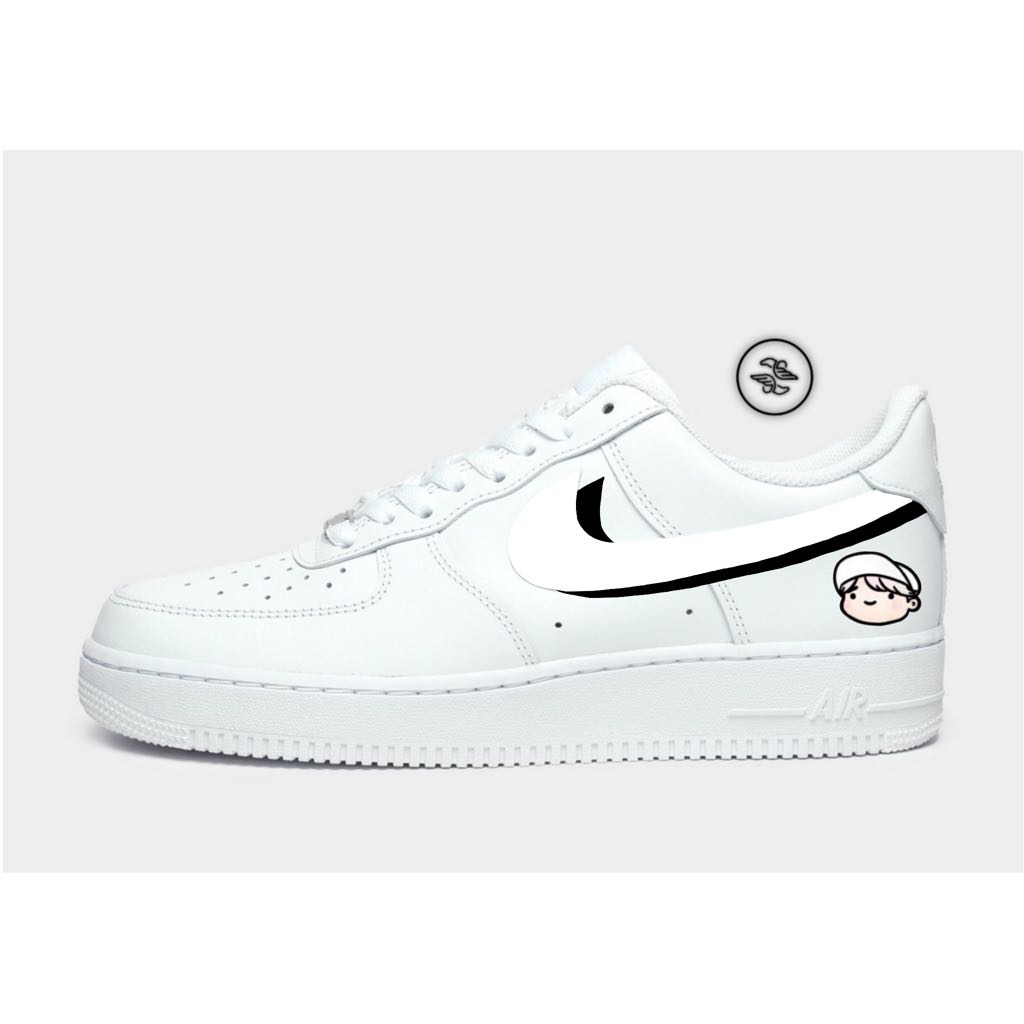bts custom air force 1