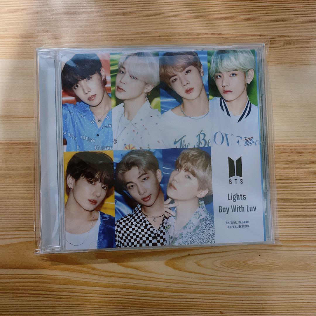bts official japanese album lights boy with luv