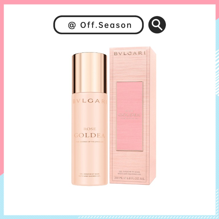 Bvlgari Rose Goldea Bath Shower Gel 200ml Beauty Personal